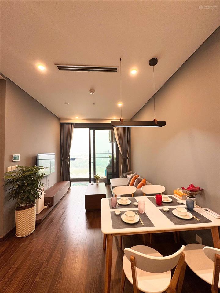 Cho thuê 1n+ 47m2 masteri west heights (view hồ) nhà full đồ view đẹp, ở lâu dài giá 9.5tr/th
