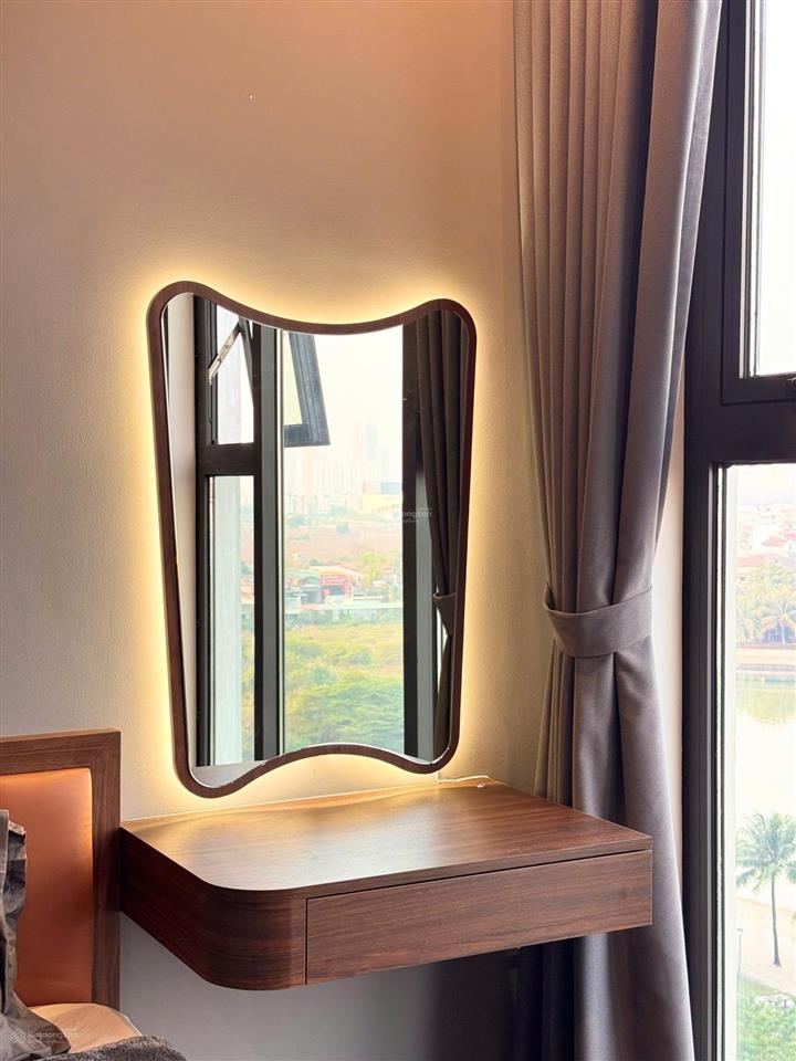 Cho thuê 1n+ 47m2 masteri west heights (view hồ) nhà full đồ view đẹp, ở lâu dài giá 9.5tr/th