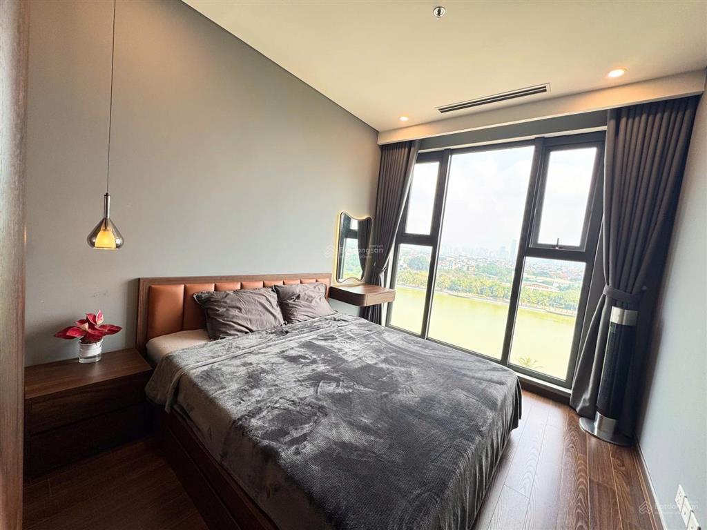Cho thuê 1n+ 47m2 masteri west heights (view hồ) nhà full đồ view đẹp, ở lâu dài giá 9.5tr/th