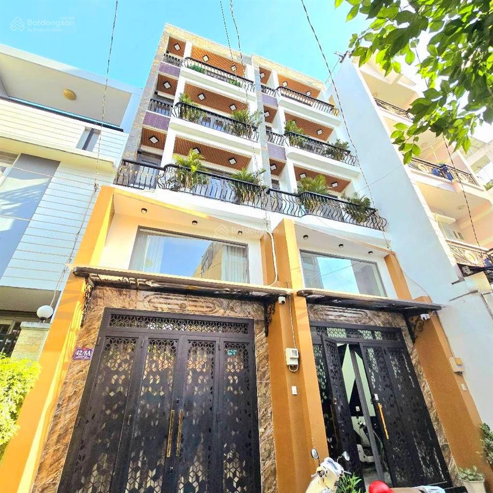 Nhà đầu tư hxh thông gần mặt tiền 8 x 16m nhà 4 tầng btct (~300m sàn) 19 phòng