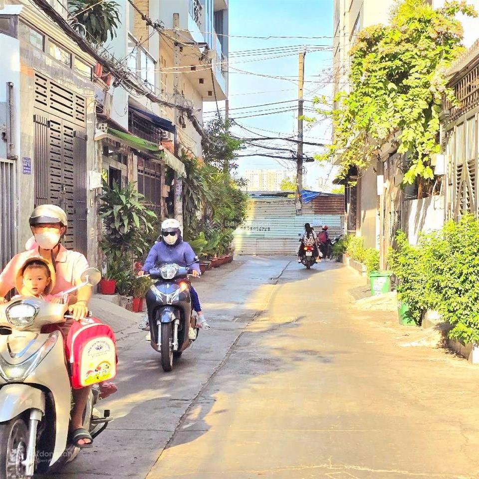 Nhà đầu tư hxh thông gần mặt tiền 8 x 16m nhà 4 tầng btct (~300m sàn) 19 phòng