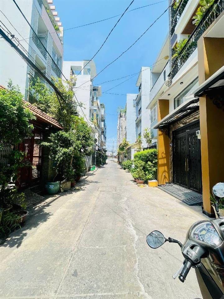Nhà đầu tư hxh thông gần mặt tiền 8 x 16m nhà 4 tầng btct (~300m sàn) 19 phòng