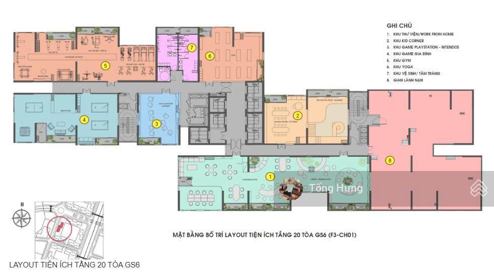 Bán ch 2n2vs tòa gs6  cđt vừa bàn giao 64m2 tại the miami, vinhomes smart city, hà nội