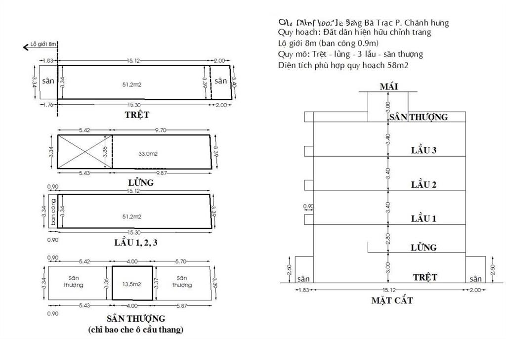 Nhà 6 tầng hẻm 8m dương bá trạc 65m2 chỉ nhỉnh 6tỷ  rẻ vô địch