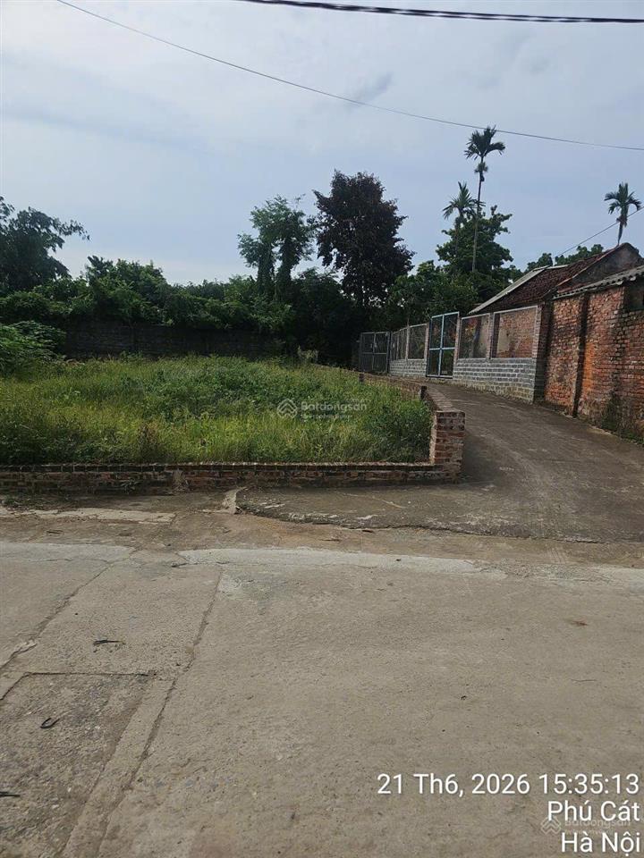 Bán lô góc 100m² giá 2 tỷ ngay trung tâm phú cát, gần khu cnc hòa lạc & đhqg