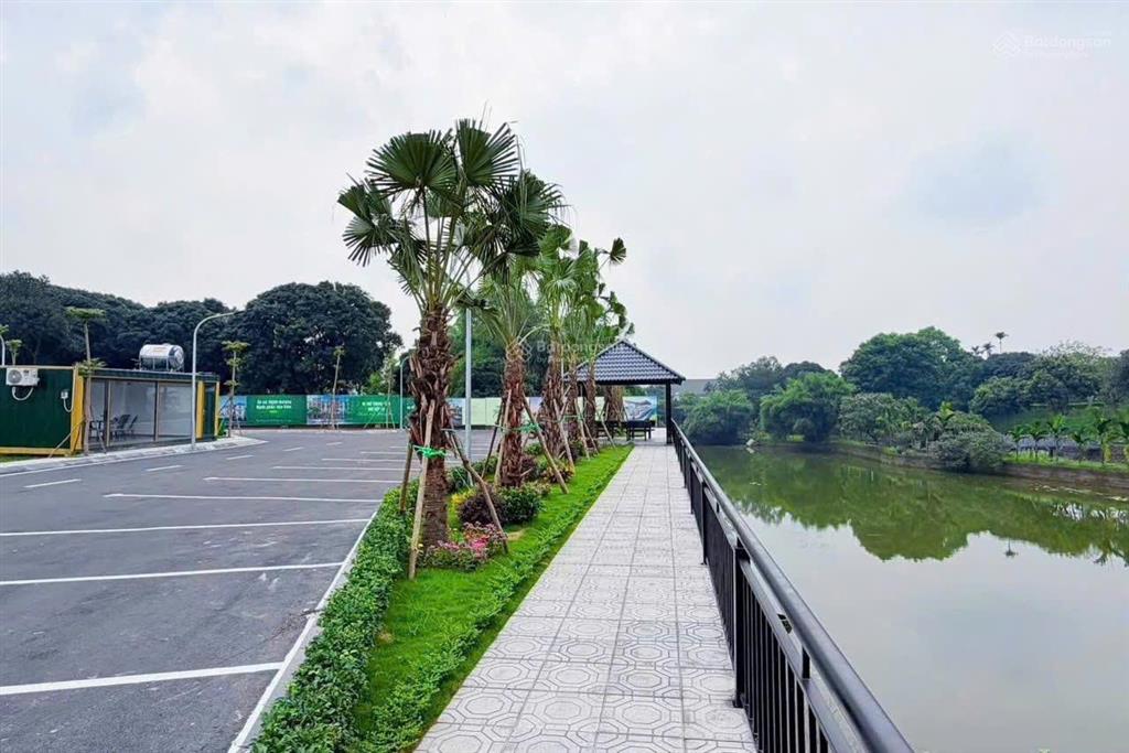 Bán đất hòa thạch 100m², 2 mặt tiền, full thổ cư, gần khu cnc hòa lạc, chỉ 2 tỷ