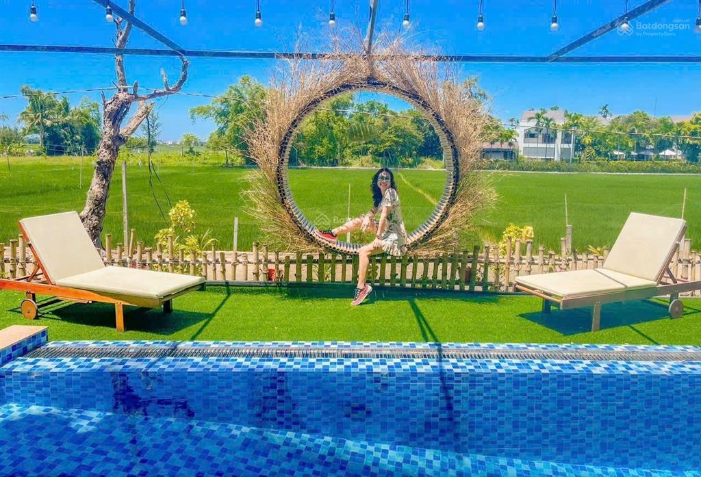 Tuyệt phẩm view lúa, khách sạn mt lý thái tổ, hội an, 280m2, 10 pn, giá chỉ 2x tỷ