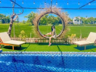 Tuyệt phẩm view lúa, khách sạn mt lý thái tổ, hội an, 280m2, 10 pn, giá chỉ 2x tỷ