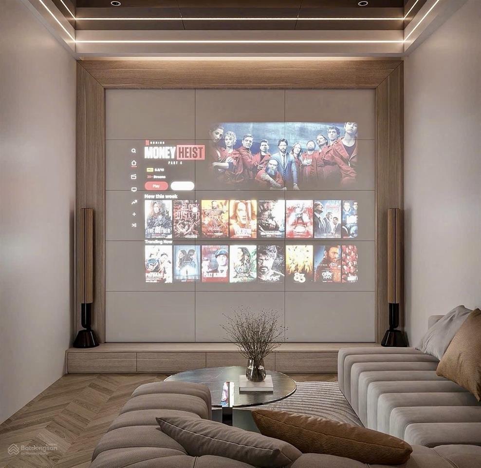 Nhà phú nhuận  lê văn sỹ  4 phòng ngủ  nhà xây mới  diện tích 45 m2  khuôn đất vuông  chỉ h