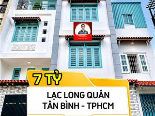 Nhà tân bình  5 tầng  hẻm 4m  diện tích 4 x 12m  khuôn đất vuông vức  chỉ 7 tỷ