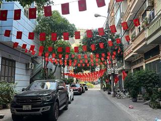 Bán nhà phân lô trần đại nghĩa, hai bà trưng, 112m² x 5t, ô tô tránh, kinh doanh, dân trí cao