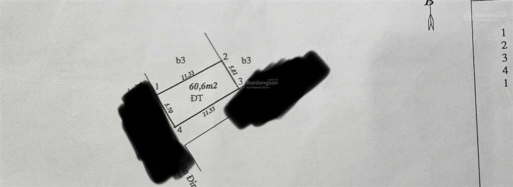 Bán đất vi bằng xuân đỉnh  lô góc  không quy hoạch