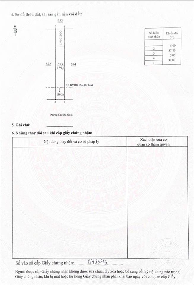 Mua vào lời ngay 200tr, đất mặt tiền đường 32m