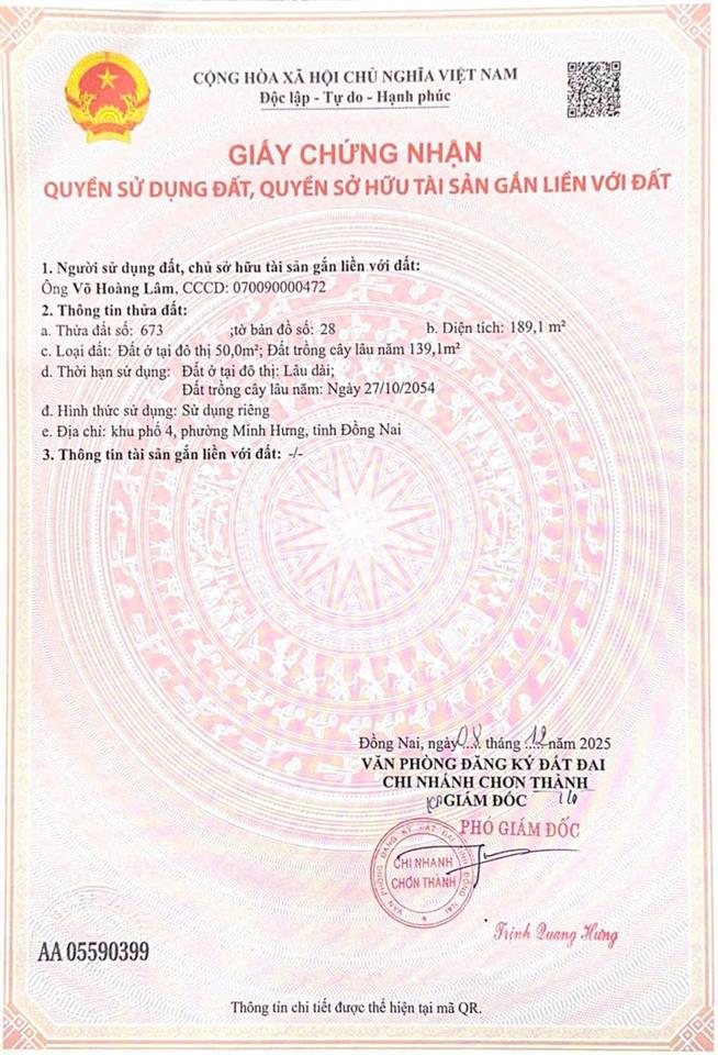 Mua vào lời ngay 200tr, đất mặt tiền đường 32m