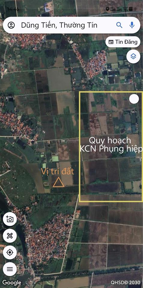 Bán đất nông nghiệp (qh đất ở) thường tín hà nội