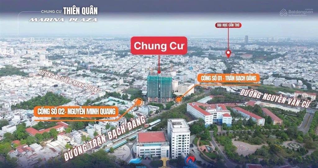 Bán căn góc 96,7m²  3pn  3tỷ350 thiên quân marina cần thơ