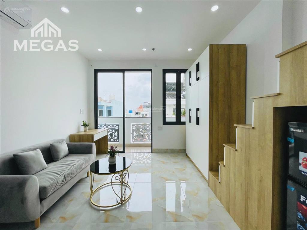 Cc mini full nội thất  máy giặt riêng  bancol cửa sổ  duplex  studio  hoà bình  lê văn quới