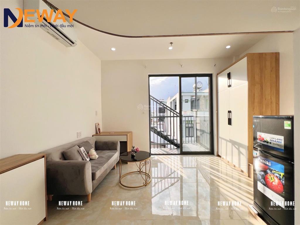 Cc mini full nội thất  máy giặt riêng  bancol cửa sổ  duplex  studio  hoà bình  lê văn quới