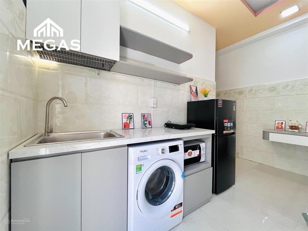 Cho thuê căn hộ mini  full nội thất ban công mới 100%  tiện nghi q6  vòng xoay phú lâm