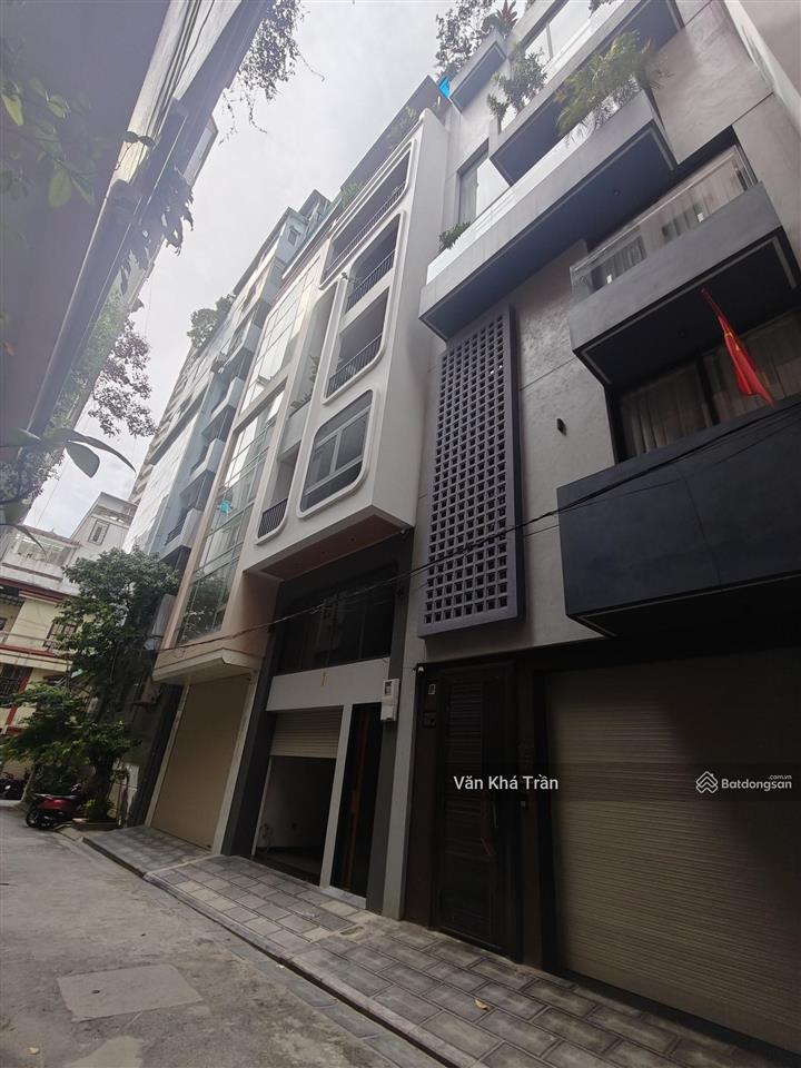 Bán nhà láng hạ ô tô vỉa hè 8 tầng thang máy 60m2, giá 34,5 tỷ