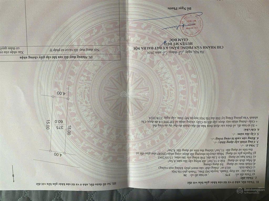 Bán đất 60m2 tại xã hợp thanh, 1,2 tỷ, giá cực chất