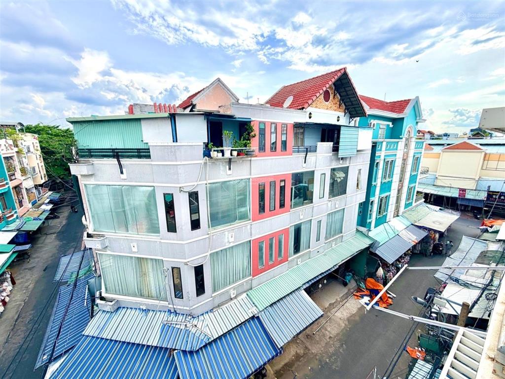 Mặt tiền chợ hạnh thông tây kinh doanh đỉnh 4 tầng
