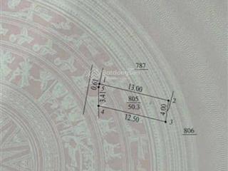 Bán đất 234 lai xá, giá siêu hời 7,3 tỷ, 50,3 m2, tây bắc