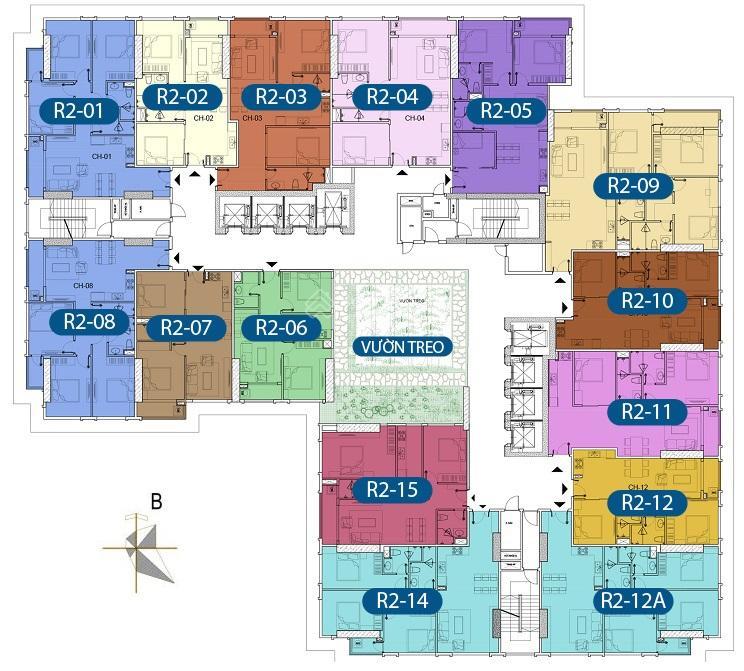 Cần bán căn góc 3ngủ 90m2 tòa sunshine riverside tây hồ. tầng cao view bể bơi thoáng sáng.
