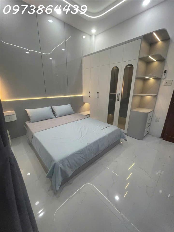 NHÀ ĐẸP 3 TẦNG –GIÁP LÂM THỊ HỐ – GẦN CITY HIỆP THÀNH - TẶNG FULL NỘI THẤT – 58M² – GIÁ