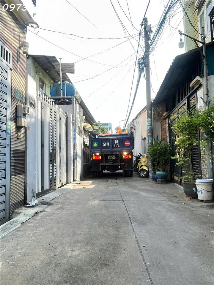 NHÀ ĐẸP 3 TẦNG –GIÁP LÂM THỊ HỐ – GẦN CITY HIỆP THÀNH - TẶNG FULL NỘI THẤT – 58M² – GIÁ