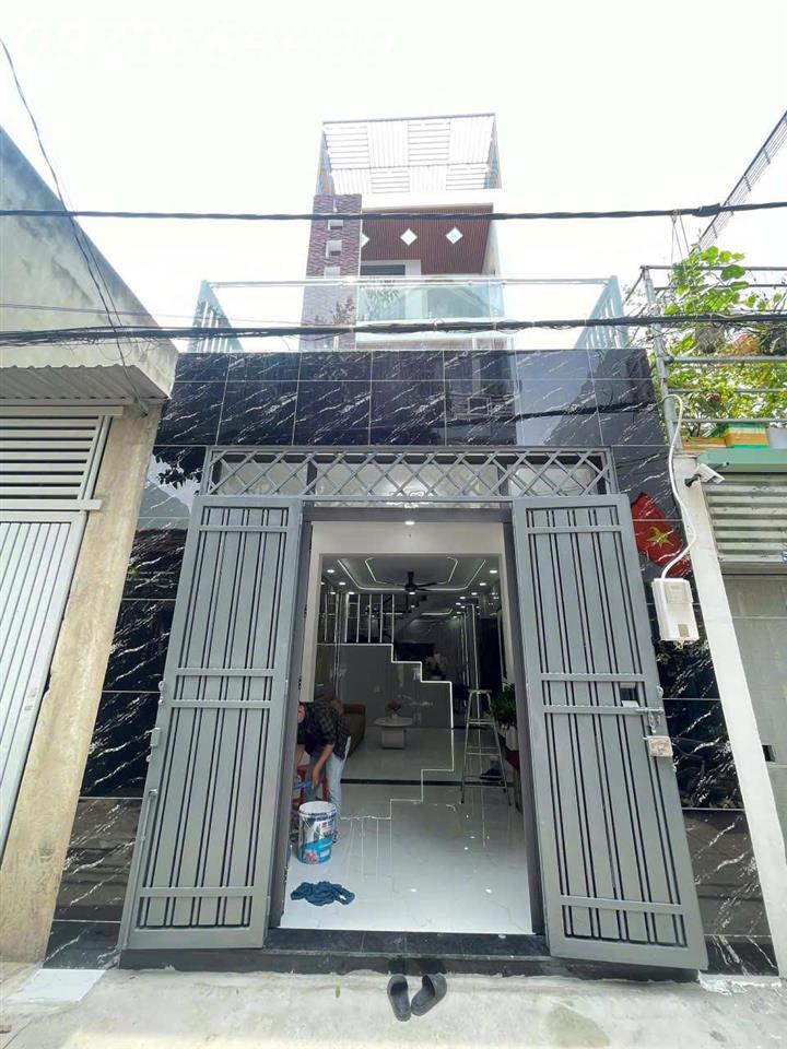 NHÀ ĐẸP 3 TẦNG –GIÁP LÂM THỊ HỐ – GẦN CITY HIỆP THÀNH - TẶNG FULL NỘI THẤT – 58M² – GIÁ