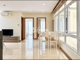 Cho thuê căn hộ 2 phòng ngủ full nội thất  vị trí ngay cung đường trường sa hoàng sa gần d10