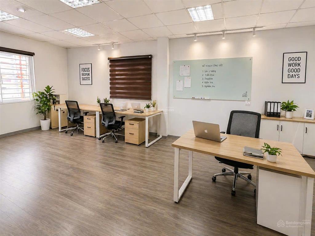 Giá sốc chỉ 5tr/tháng cho văn phòng 30m2 mặt phố nguyễn khang  trang bị sẵn bàn ghế làm việc