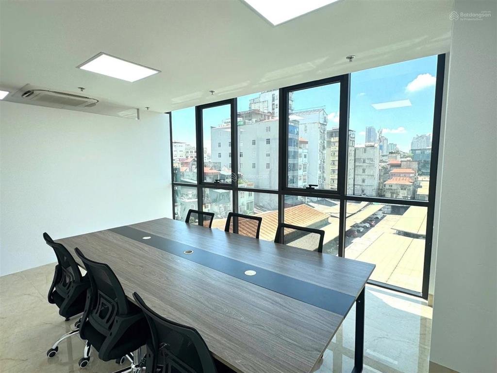 Văn phòng mặt phố hoàng văn thái 100m2/mt 6m  chính chủ cho thuê 12 triệu/tháng full kính thoáng