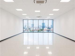 Mặt phố hoàng văn thái  chính chủ cho thuê văn phòng 100m2/mt 6m  12 triệu/tháng full kính thoáng