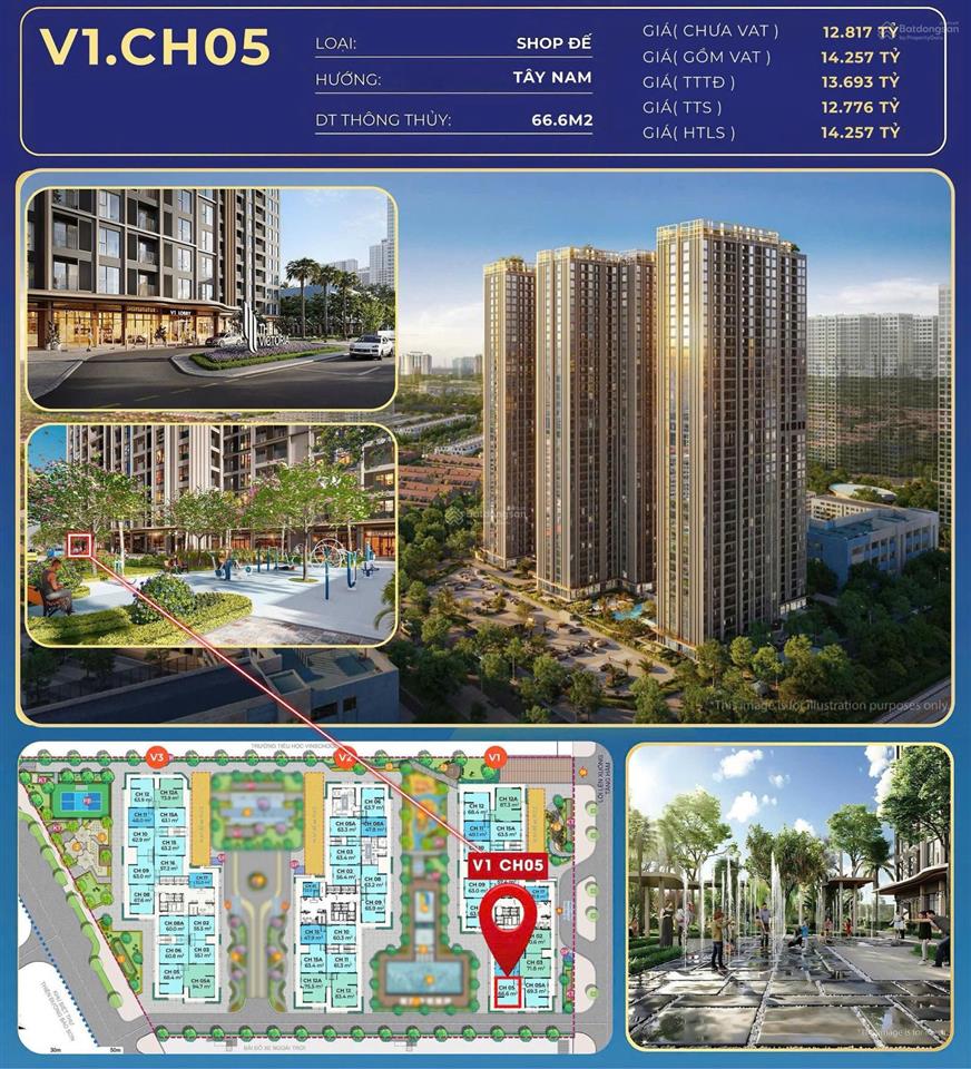 Chỉ 4 tỷ! đã sở hữu căn shophouse chân đế 66m2, tại vinhomes smart city, dòng tiền 60tr/tháng