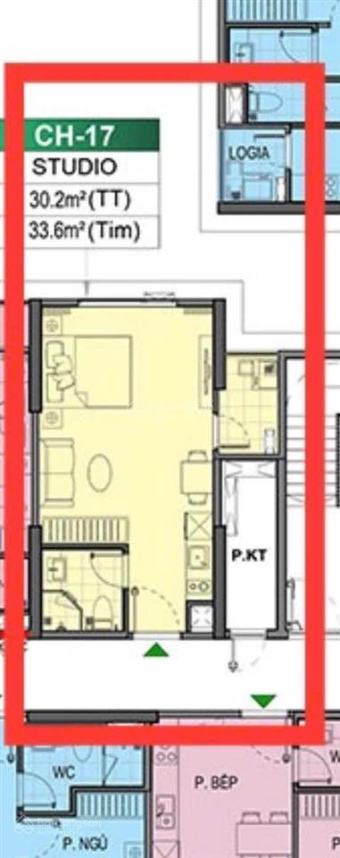 Căn hộ đẹp xuất sắc tại the beverly  vinhomes ocean park, 2,05 tỷ, 30m2