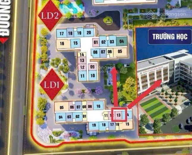 Bán cc đẹp xuất sắc tại the london  vinhomes ocean park, 2,69 tỷ, 43m2