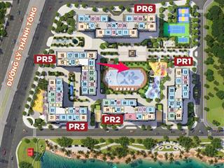Bán cc 2pn, 2wc tại the paris  vinhomes ocean park, 4 tỷ, 66m2