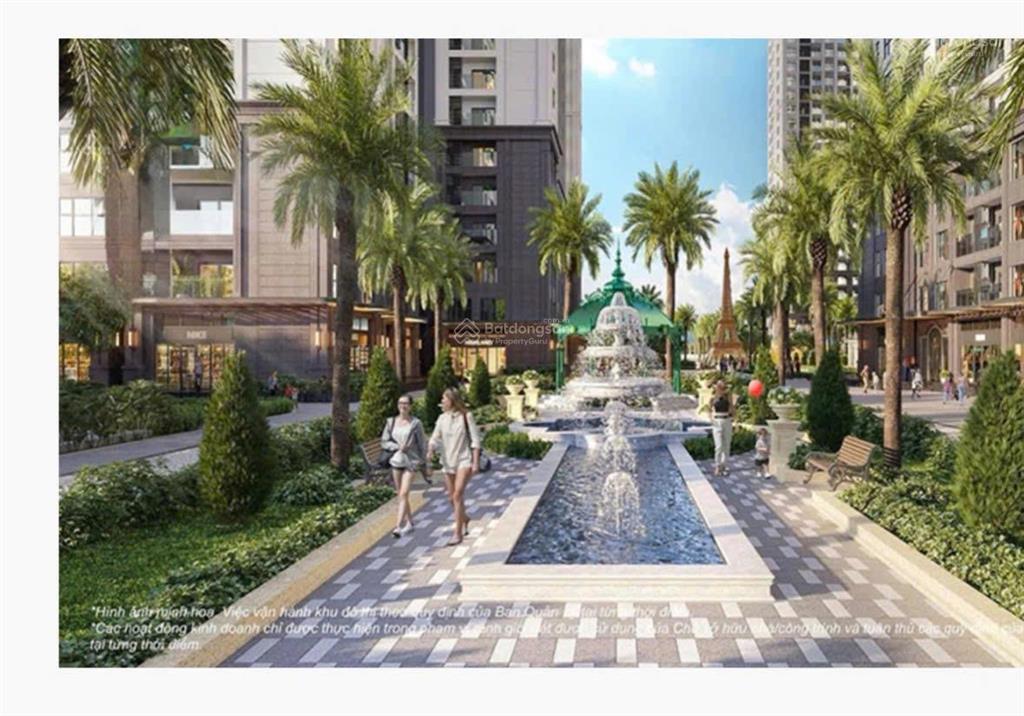 Bán cc 2pn, 2wc tại the paris  vinhomes ocean park, 4 tỷ, 66m2