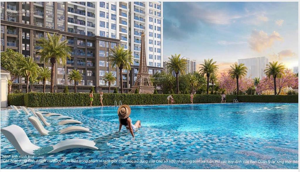 Bán cc 2pn, 2wc tại the paris  vinhomes ocean park, 4,4 tỷ, 64m2