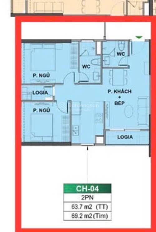 Bán gấp căn hộ 2pn, 2wc tại the london  vinhomes ocean park, 3,65 tỷ, 64m2