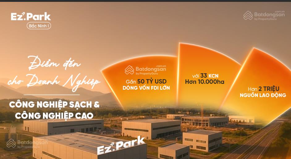 Chuyển nhượng gấp 10.000m2 đất kcn tiên sơn ninh sơn (ez.park bắc ninh i), giá tốt