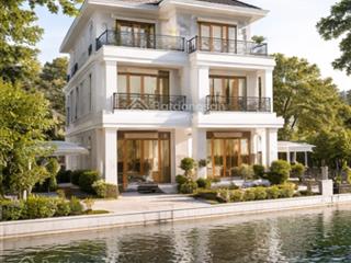 Cho thuê biệt thự view hồ tại đặng tiến đông, 3 tầng 170m2, giá 60tr, view hồ