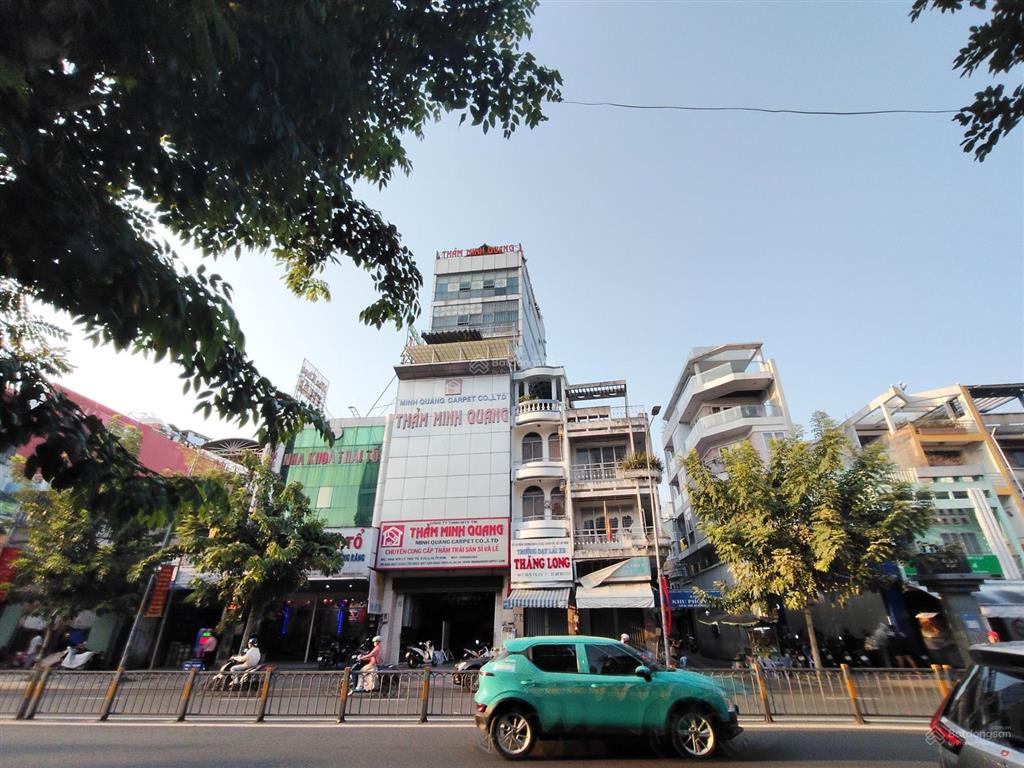 Bán tòa nhà góc 2 mặt tiền lý thái tổ ngay bv nhi đồng 1 quận 10(5 x 22) h6t thang máy 0966 931 ***