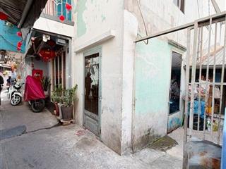 Nhà cấp 4 tiện xây mới, dtsd 55m2 nở hậu 5m, 1 trệt 1 lầu shr công nhận, đường bến vân đồn, p2, q4