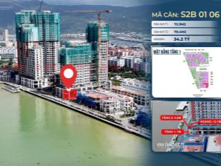 Bán shop thương mại hoa hậu s2b 01.06 sun symphony đà nẵng | mặt tiền sông hàn