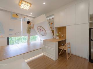 Căn hộ studio phong cách nhật không gian sống tối giản. dt 30m2. giá 2,45 tỷ bao phí. có gia lộc.