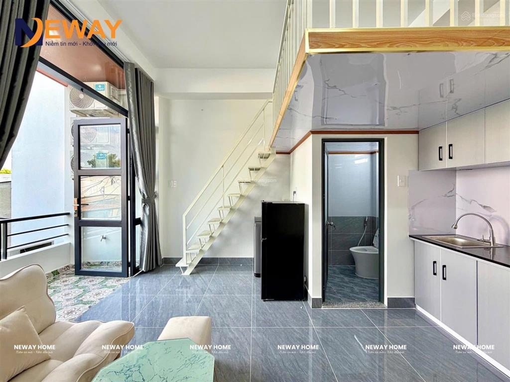 Cho thuê cc mini gác cao  35m2, 4,5 triệu tại nguyễn thái bình  ngã tư 7 hiền
