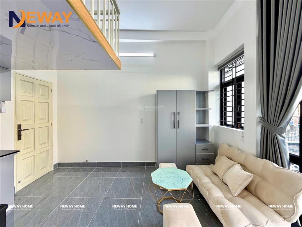 Cho thuê cc mini gác cao  35m2, 4,5 triệu tại nguyễn thái bình  ngã tư 7 hiền